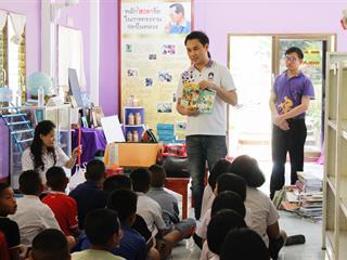 “ปันรักห้องสมุด ปี 3” โรงเรียนตำรวจตระเวนชายแดนเบ็ตตี้ ดูเมน อำเภอปง จังหวัดพะเยา คณะศิลปศาสตร์ มหาวิทยาลัยพะเยา